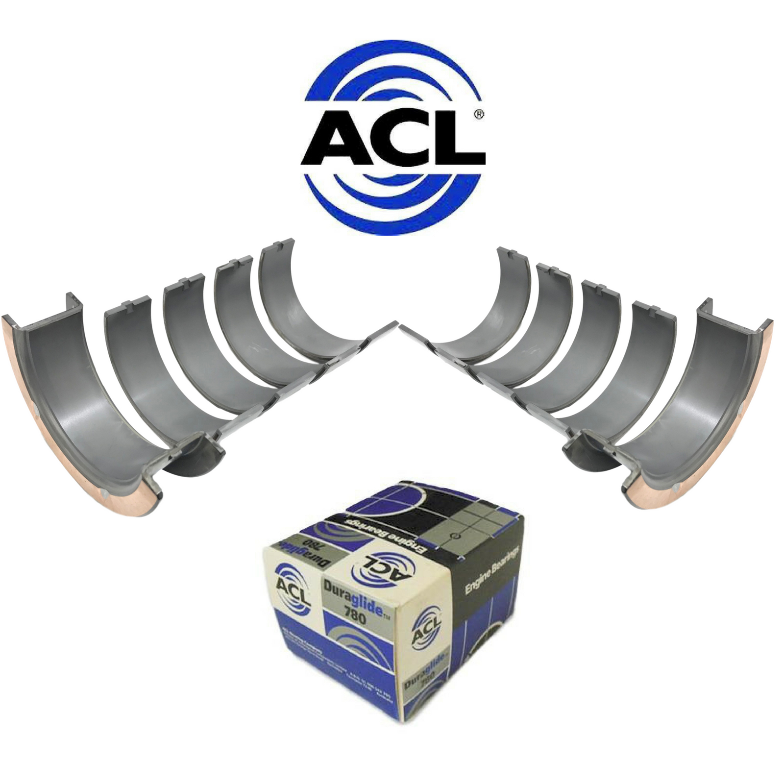 ACL Duraglide 030 Main bearing set fits Holden 308 Red Commodore VB Hg HG Kings