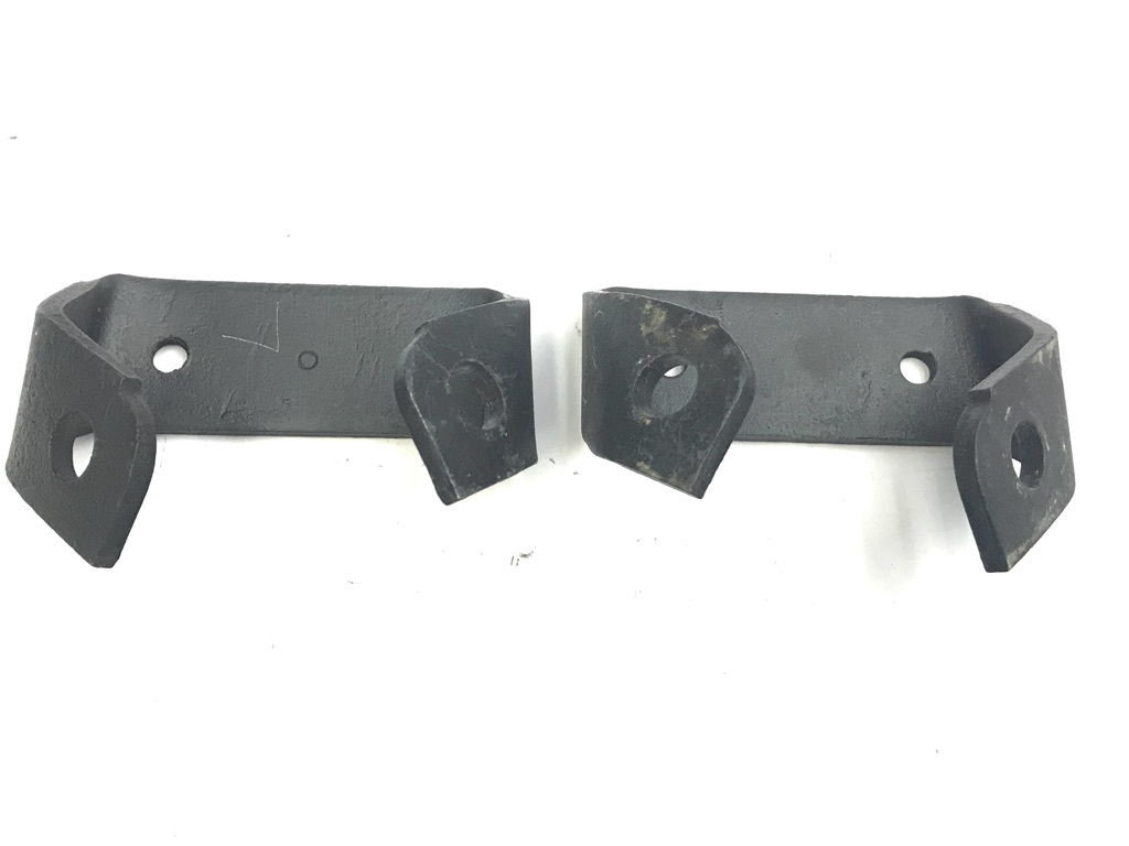 HK HT HG HOLDEN REAR OUTER USED BUMPER BAR BRACKETS LH - RH SEDAN WAGON ...