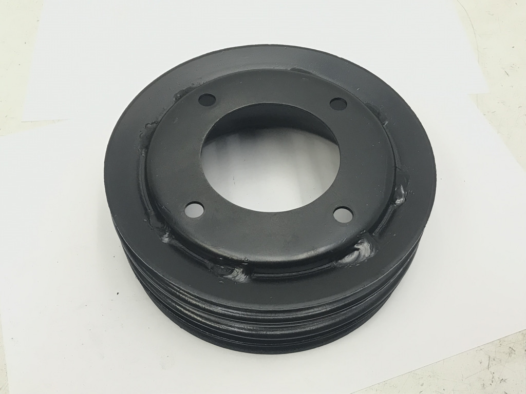 HOLDEN HQ HJ HX HZ WB V8 USED TRIPLE ROW CRANK PULLEY 253 308 4.2 5.0 LTR