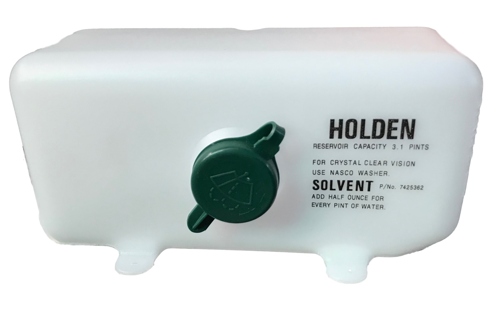 HOLDEN NEW WASHER BOTTLE WITH PUMP HK HT HG LC LJ HQ HJ HX HZ - NAP