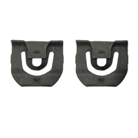 HOLDEN WAGON HQ HJ HX HZ REAR SIDE WINDOW MOULDING CLIPS x 2
