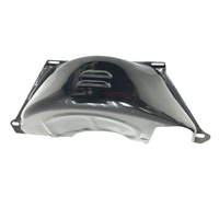 CHEVROLET SMALL BLOCK TO T350 T400 BLACK STEEL FLYWHEEL DUST COVER