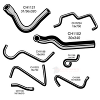 HOLDEN GEMINI TE 1.6 LITRE RADIATOR AND HEATER HOSE KIT