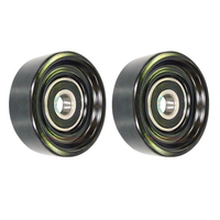 HOLDEN COMMODORE V6 ECOTEC SUPERCHARGED LOWER IDLER PULLEY REPLACEMENTS X 2 