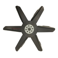 HEAVY DUTY PLASTIC DERALE 17 INCH UNIVERSAL 8000 RPM FLEX FAN