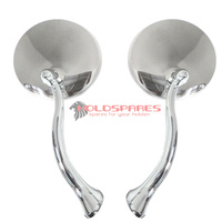 HOLDEN RETRO STYLE 4 INCH SWAN MIRRORS LEFT AND RIGHT