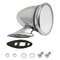 RETRO CLASSIC BULLET STYLE  4 INCH RACING MIRROR