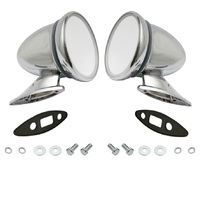 RETRO CLASSIC BULLET STYLE 4 INCH RACING MIRRORS