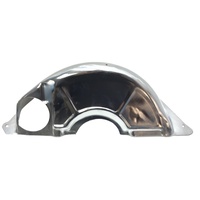 HOLDEN 308 V8 TO TURBO 350 NEW CHROME STEEL FLYWHEEL DUST COVER