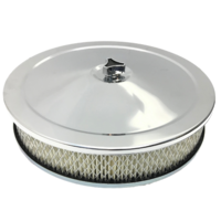 CHROME AIR CLEANER FILTER ASSEMBLY 9X2 2-5/16 HOLDEN STROMBERG 