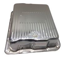 HOLDEN CHEV TURBO 700 CHROMED STEEL DEEP TRANSMISSION PAN
