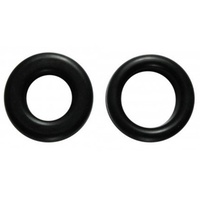 CHROME AFTERMARKET VALVE COVER GROMMET KIT FOR OILCAP AND PVC 32MM HOLE