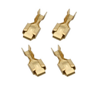 HOLDEN WIRING HARNESS FEMALE BRASS TERMINALS x 4 EH HD HR HK HT HG HQ HJ HX HZ WB LC LJ LH LX UC
