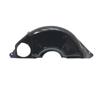 HOLDEN 308 V8 TO TURBO 350 NEW BLACK STEEL FLYWHEEL DUST COVER