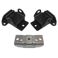 HOLDEN HK HT HG CHEVROLET 307 327 350 ENGINE AND T400 GEARBOX MOUNT SET