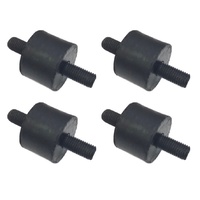 HOLDEN FX FJ 132 138 RADIATOR MOUNT SET GREY MOTOR