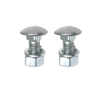 HOLDEN HJ HX HZ NEW BUMPER BAR BOLTS 3/8 UNC STAINLESS STEEL CAPPED