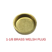 BRASS CUP ENGINE BLOCK - HEAD WELSH PLUG 1-1/8