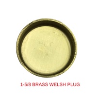 BRASS CUP ENGINE BLOCK - HEAD WELSH PLUG 1-5/8 X 1