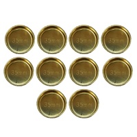  BRASS CUP ENGINE BLOCK WELSH PLUGS 35MM X 10