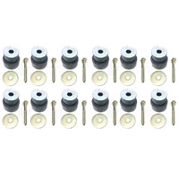 HOLDEN HQ HJ HX HZ WB UTE VAN CHASSIS TO BODY MOUNT AND BOLT KIT X 12