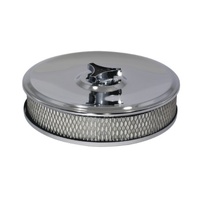 GEMINI CHROME AIR CLEANER FILTER ASSEMBLY 9X2 80MM THOAT EX DISPLAY