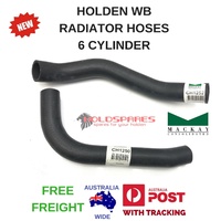 WB HOLDEN 6 CYLINDER RADIATOR HOSES TOP & BOTTOM  UTE VAN ONE TONNER