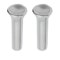 HOLDEN NEW CHROME DOOR LOCK KNOBS X 2 HK HT HG HQ HJ HX HZ WB LJ LH LX UC