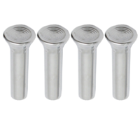HOLDEN NEW CHROME DOOR LOCK KNOB SET X 4 HK HT HG HQ HJ HX HZ WB LJ LH LX UC