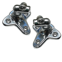 HOLDEN FC FE FB EK NEW CHROME REPLACEMENT SUNVISOR BRACKETS