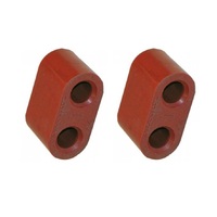 HOLDEN COMMODORE REAR EXHAUST MOUNT RUBBERS X2  VT VX VU WH VY VZ