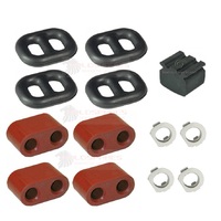 HOLDEN COMMODORE VP VR V6 V8 IRS SEDAN TWIN EXHAUST HANGER RUBBER MOUNTS KIT