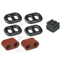 HOLDEN COMMODORE VP VR V6 V8 IRS SEDAN SINGLE EXHAUST HANGER RUBBER MOUNTS