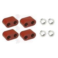 HOLDEN COMMODORE VT VU VX VY V6 EXHAUST HANGER RUBBER MOUNTS KIT