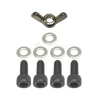 HOLDEN EFI 304 V8 FUEL RAIL AND THROTTLE COVER BLACK SOCKET HEAD BOLT SET VN VG VP VQ VR VS VTS1