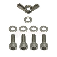 HOLDEN EFI 304 V8 FUEL RAIL AND THROTTLE COVER STAINLESS SOCKET HEAD BOLT SET VN VG VP VQ VR VS VTS1