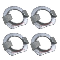 HOLDEN COMMODORE REAR EXHAUST MOUNT CLIPS X 4 VT VX VU WH VY VZ