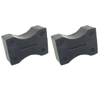 HOLDEN REAR EXHAUST BLOCK MOUNT RUBBERS X 2 HQ HJ HX HZ AND WB