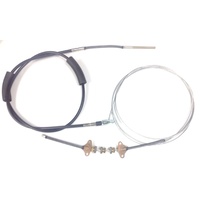 FJ HOLDEN NEW HANDBRAKE CABLE SET FRONT AND REAR
