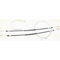 HOLDEN HX HZ SEDAN COUPE TO COMMODORE DISC BRAKE REAR HAND BRAKE CABLE SET