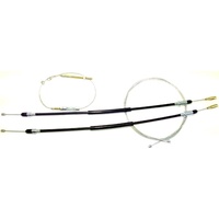 HOLDEN HX HZ WB UTE VAN TO COMMODORE DISC BRAKE REAR HAND BRAKE CABLE SET