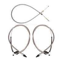 HOLDEN TORANA LH LX NEW HANDBRAKE CABLE SET SEDAN AND HATCHBACK DRUM REAR
