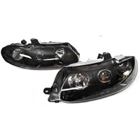 VT HOLDEN COMMODORE MONARO ANGEL EYE PROJECTOR BLACK ALTEZZA HEADLIGHTS