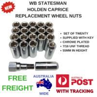 WB HOLDEN STATESMAN CAPRICE NEW REPLACEMENT WHEEL NUTS
