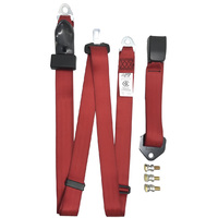 HOLDEN RED SAFETY LAP SASH SEAT BELT REPLACEMENT SEDAN UTE WAGON