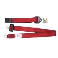 HOLDEN RED CENTRE SAFETY SEAT BELT LAP SASH SEDAN UTE WAGON 7/16