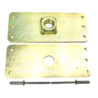 SEAT BELT BRACKET REINFORCING PLATE FITTING KIT 7/16 UNF 100 X 40