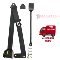 HOLDEN REPLACEMENT RETRACTABLE INERTIA SAFETY SEAT BELT 350MM STALK