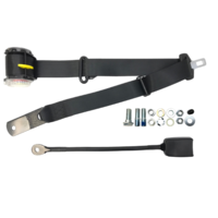  HOLDEN HJ HX HZ RECTRACTABLE SAFETY SEAT BELT 400 MM STALK 1/2 UNC BOLT KIT TORANA LH LX UC