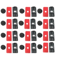 AUNGER TYPE REAR WINDOW LOUVRE FITTING KIT 12 PIECE